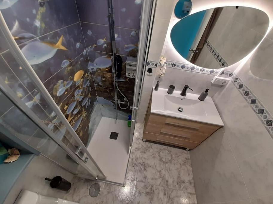 Traumhafte Wohnung Mit Panoramablick Und Pool بلايا ديل إنغلز المظهر الخارجي الصورة